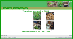 Desktop Screenshot of cassava.ch